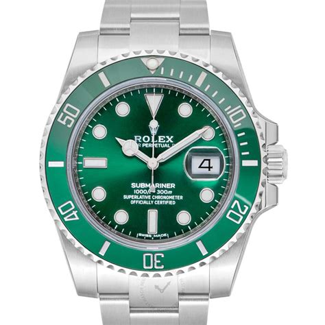 rolex submariner 116610 lv prezzo|rolex hulk submariner retail price.